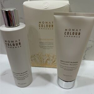 Monat Colour Enhance Brilliant Blonde Hair Care Set